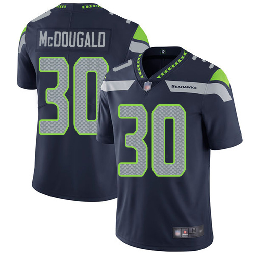 Seattle Seahawks Limited Navy Blue Men Bradley McDougald Home Jersey NFL Football 30 Vapor Untouchable